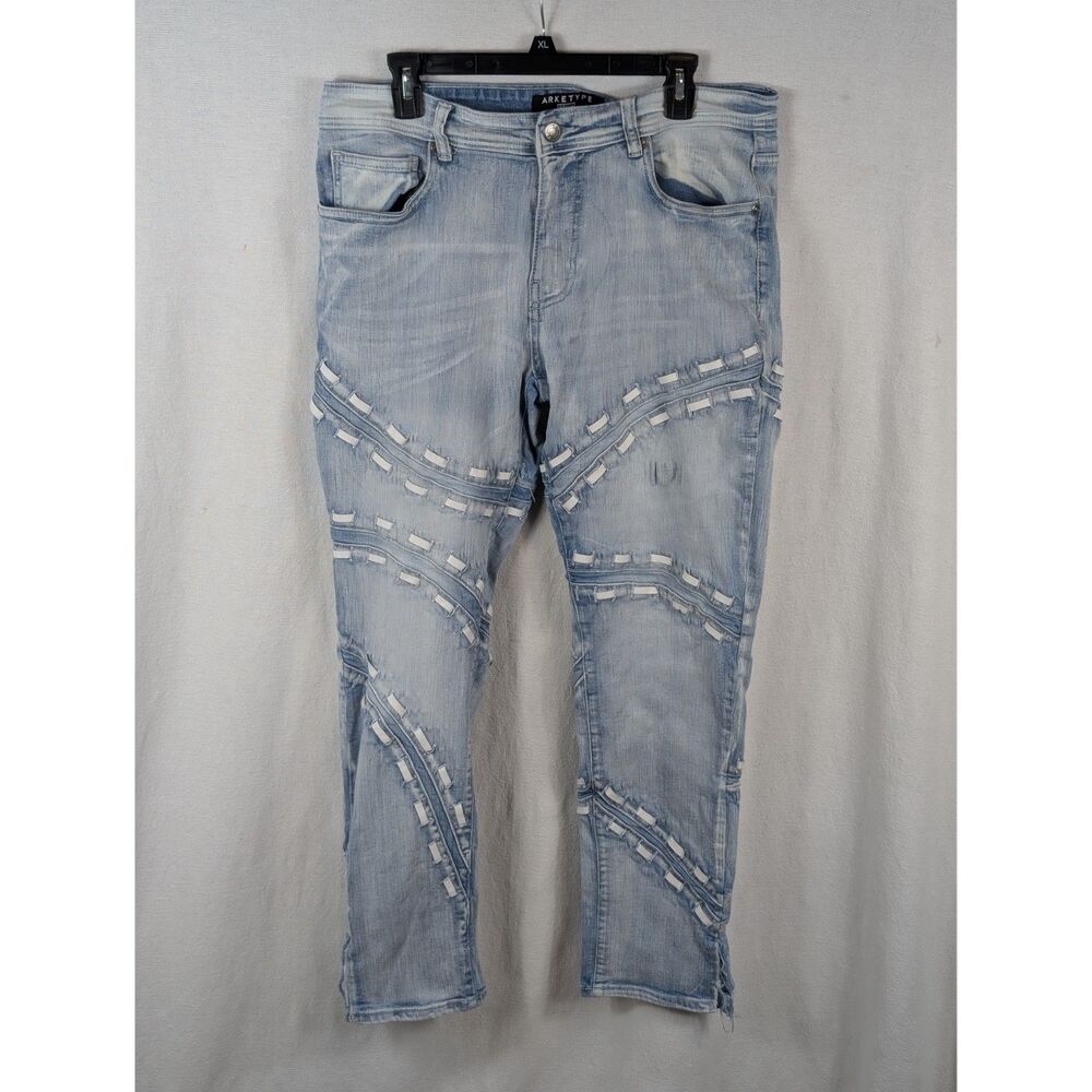 Arketype P425 Lt. Blue Jeans Men's Size 34x32